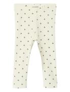 Nbnlago Kye Slim Legging Lil Noos Bottoms Leggings Cream Lil'Atelier