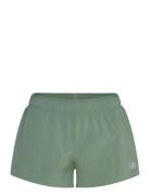Rc Short 3" Sport Shorts Sport Shorts Khaki Green New Balance