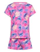 Pyjama Pyjamasetti Pyjama Pink Lilo & Stitch