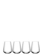 Pulse Tumbler 4-Pack 35Cl Home Tableware Glass Drinking Glass Nude Orr...