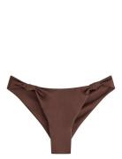 Brief Regular Naomi Knot Shiny Swimwear Bikinis Bikini Bottoms Bikini ...