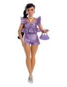 Deluxe Style Fashion Doll #8 In Metallic Purple Top And Sparkly Shorts...