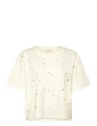 Cmmuse-Tee Tops T-shirts & Tops Short-sleeved Cream Copenhagen Muse