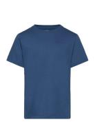 Chest Inst.logo Ss T-Shirt Tops T-shirts Short-sleeved Navy Calvin Kle...