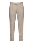 C-Perin-Dpl-Tu-253 Bottoms Trousers Formal Beige BOSS