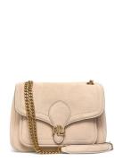 Suede Small Bradley Convertible Bag Bags Crossbody Bags White Lauren R...