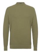 H-Imberto Tops Knitwear Round Necks Khaki Green BOSS