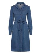 Duestborne Polvipituinen Mekko Blue BOSS