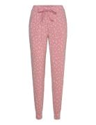 Pant Jersey Print Pyjamahousut Olohousut Pink Hunkemöller
