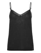 Rwamina Sl Regular Strap Top Tops T-shirts & Tops Sleeveless Black Ros...