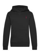 Fleece Hoodie Tops Sweat-shirts & Hoodies Hoodies Black Ralph Lauren K...