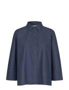Maianela Tops Shirts Long-sleeved Navy Masai