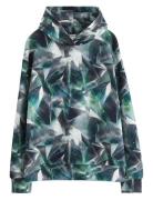 Sweatshirt Hood Ai Monolith Tops Sweat-shirts & Hoodies Hoodies Multi/...