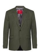 Karlo243X Suits & Blazers Blazers Single Breasted Blazers Green HUGO