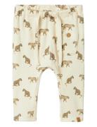Nbmlavo Elf Loose Pant Lil Bottoms Sweatpants Cream Lil'Atelier