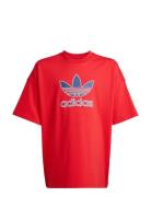 Tee Sport T-shirts Short-sleeved Red Adidas Originals