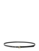 Ck Buckle Skinny Belt 15Mm Vyö Black Calvin Klein