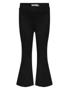 Kmgpaige Life Flared Pnt Noos Bottoms Trousers Black Kids Only