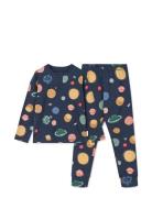 Wilhelm Printed Pyjamas Set Pyjamasetti Pyjama Navy Liewood