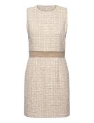 Diarias Lyhyt Mekko Beige BOSS