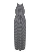Slfanola Sl Str Ankle Dress Maksimekko Juhlamekko Black Selected