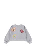 Miki Tops Sweat-shirts & Hoodies Sweat-shirts Grey Molo