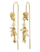 Milo Chain Earrings Gold-Plated Korvakoru Korut Gold Pilgrim