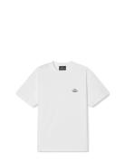 Cotton Jersey Frode Logo Tee Fav Tops T-shirts Short-sleeved White Mad...
