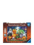 Spooky Fun 100P Toys Puzzles And Games Puzzles Classic Puzzles Multi/p...