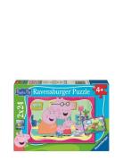 Peppa Pig 2X24P Toys Puzzles And Games Puzzles Classic Puzzles Multi/p...