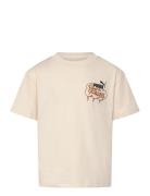 Mid90S Graphic Tee Ii B Sport T-shirts Short-sleeved Cream PUMA