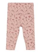 Leggins Aop Bottoms Leggings Pink Minymo