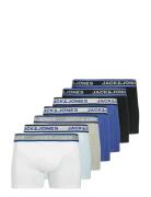 Jachudson Solid Trunks 7 Pack Bokserit Blue Jack & J S