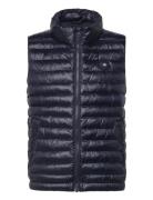 Shiny Light Padded Vest Toppaliivi Navy GANT