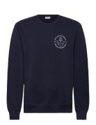 Port Sweatshirt Tops Sweat-shirts & Hoodies Sweat-shirts Navy Makia
