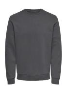 Onsceres Crew Neck Noos Tops Sweat-shirts & Hoodies Sweat-shirts Grey ...