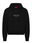Dimst Tops Sweat-shirts & Hoodies Hoodies Black HUGO
