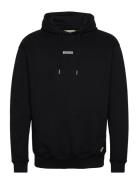 Wbpacs Base Hoodie Tops Sweat-shirts & Hoodies Hoodies Black Woodbird