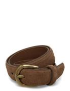 Suede Leather Belt Vyö Brown Mango