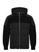 Glenvale Knit Hybrid Vuorillinen Takki Topattu Takki Black Moose Knuck...