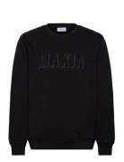 Shadow Sweatshirt Tops Sweat-shirts & Hoodies Sweat-shirts Black Makia