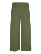 Mapiri Bottoms Trousers Wide Leg Khaki Green Masai