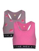 Tnthe New Top 2-Pack Night & Underwear Underwear Tops Pink The New