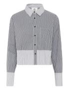 Kbbeatrice Shirt Tops Shirts Long-sleeved Grey Karen By Simonsen