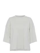 Kbbristol Tee Tops T-shirts & Tops Short-sleeved White Karen By Simons...