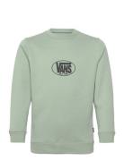 Classic Oval Crew Tops Sweat-shirts & Hoodies Sweat-shirts Green VANS