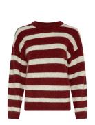 Mschfestina Hope Pullover Stp Tops Knitwear Jumpers Red MSCH Copenhage...