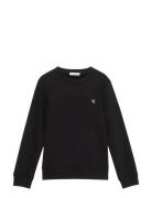 Mono Mini Badge Reg Cn Tops Sweat-shirts & Hoodies Sweat-shirts Black ...