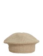 Mschbeneta Beret Hat Accessories Headwear Beanies Beige MSCH Copenhage...