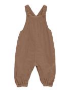 Overall Corduroy W. Lining Jumpsuit Haalari Brown Minymo
